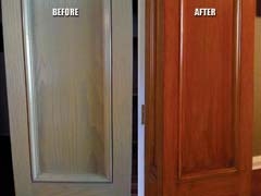 Gleam Guard with color not only makes cabinets look new; they also look different.