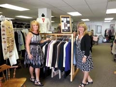 The women behind the success: Ronda Adkisson, ­executive director, and Pat Simmons, board president.