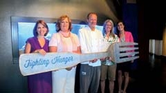 (L to R): Susie Miller, vice president of communications at TulsaPeople Magazine; Regina Pickens, community events coordinator at the Community Food Bank of Eastern ­Oklahoma; Tim Richards, executive chef at Bodean ­Restaurant; Judy Allen, food editor at TulsaPeople ­Magazine; and Elizabeth Kubik, senior account manager at Waller & Company Public Relations.