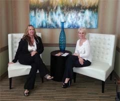 “The Dream Team” beauty and wellness experts, Dr. Laura Bilbruck and Olga Arnold.