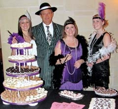 The owners of Tiny Cakes and Truffles brought samples of their treats to last year’s gala and won the costume contest.