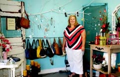 Tricia Allen, owner of Rust &amp; Ruffles, invites everyone to visit her store at 86th and 129th East Avenue, right behind 1st Bank, where you can find repurposed items, furniture to repurpose, home décor, jewelry, clothing and more.
