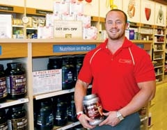 Tulsa regional Sales Manager Robb Winn oversees the four Draper family GNC stores located in Tulsa, Owasso and Broken Arrow.
