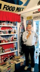 Jerry Cunningham renovated the old farm building at 
2002 Holly Rd., which now houses part of his extensive collection of Pepsi memorabilia.