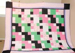 The quilt that will be raffled 
during the HCE Quilt Show.