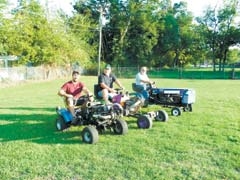 Matt Barnes, Randy Willis and Paul Casey will race in the VFW Halloween Spook Races.