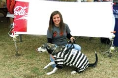 Participants in last year’s Barktoberfest costume contest.