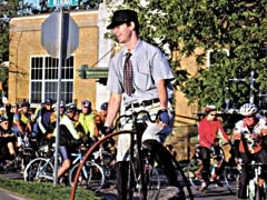 Dickens of a Ride attracts hundreds of cyclists each year.