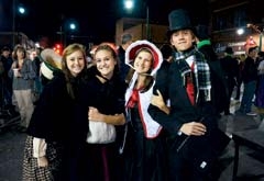 Dressing up for Dickens on the Boulevard is enjoyed by everyone, including these young people, who participated in last year’s costume contest.