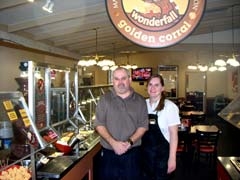 Ron and Jennifer Barnett, owners of Golden Corral in Claremore.