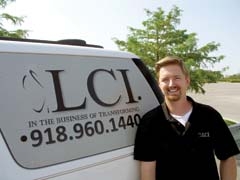 Kalan Paul, owner of LCI Concrete.