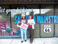 Cindy McDonald and Annette Bowles invite you to participate in ­Sapulpa Main Street’s Jingle Bell Sweepstakes.