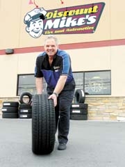 Mike Gauldin of Discount Mike’s Tire and Automotive