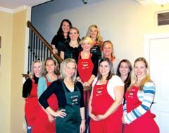 Junior Ocieleta Club members are excited about hosting their 28th annual Christmas Home Tour. (Top row, L to R): Jessica Wilbourn, Heather Isaacs,
Ashlee Roberts, Kristin Roseberry, Theresa Ellis, (Bottom row, L to R) Cheri ­Peters, Marisa Littlefield, Amy Neely, Emily Brown, Becca Cox and Lindsey Black.