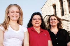 Hanna Hayes, personal lines agent; Jeri Giles, customer ­service representative; and Amber Helmuth, personal risk ­manager at RCI Insurance Group, are ready to help customers with all of their insurance needs.