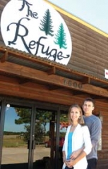 Clinton and Robin Taylor bring the outdoors in with unique merchandise, catalog orders and custom design work at The Refuge Lifestyle.