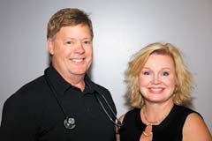 Dr. James Campbell and Malissa Spacek of BA Med Spa &amp; Weight Loss Center.