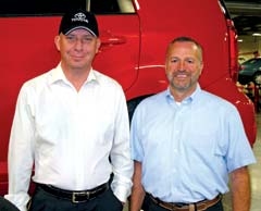 Service Manager Lloyd Van Zant and Parts Manager Dennis Armstrong invite you to visit the new Fowler Toyota of Tulsa.