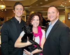 J. David Jewelry is family owned and operated. Shown are owners Joel and Kendra Wiland and their son, Landon. The latest addition to the family is Max.