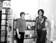 Margo Stewart, left, and her daughter, Shari Beguin, love making their customers happy.