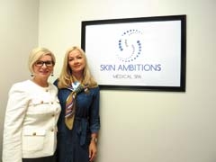 Olga Arnold and Natasha Korneva of Skin Ambitions Medical Spa.