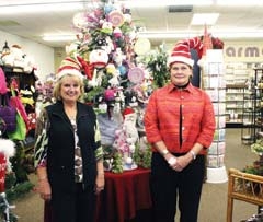 Christmas shopping is always fun at J &amp; J Pharmacy and Gifts, where Onita Johnson, sales, and owner Patsy Daniel look forward to meeting their customers’ gift needs every day.