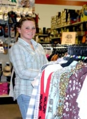 Abigail Stark loves shopping for clothing at Stillwater Milling, where she finds top name brands and plenty of Christmas shopping ideas.