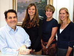 (L to R): Lonnie Iannazzo, owner, Ashley Taylor, Rhonda Amaro and Connie Hill-Tinsley of the Vincent Anthony 
Jewelers store in Tulsa. (Not pictured: Valorie Reynolds 
and Geri Stribling, Tulsa store; Store Manager David Pfeifer and Carol Ballard, Broken Arrow store.)