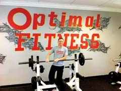 Chad Gerstmeyer, owner of Optimal Fitness 24/7.