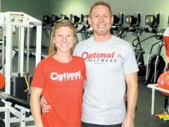 Tara and Chad Gerstmeyer, owners of Optimal Fitness 24/7 in Owasso.