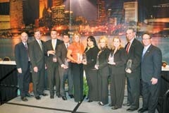 (L to R): Jim Light, Don Walker, Martin Piplits, Matt Stiner, Shannon Wilburn, Majick RavenHawk, Kelsy Eakin, Marilyn Boyce, Sean Kouplen and Mike Neal.