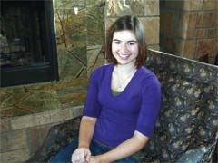 Scholarship recipient Amy Dwyer lives with MS and plans to attain a doctorate in audiology.