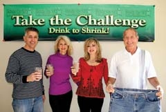 Ted Tucker (far right), owner of The Challenge Center, with Challenge promoters (L to R) Ben Mayberry, ­Marleen Bauer and Margie Sweet.
