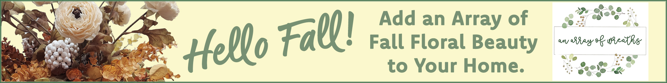 Image of An Array of Wreaths advertisement