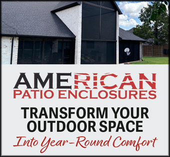 Image of American Patio Enclosures Advertisement