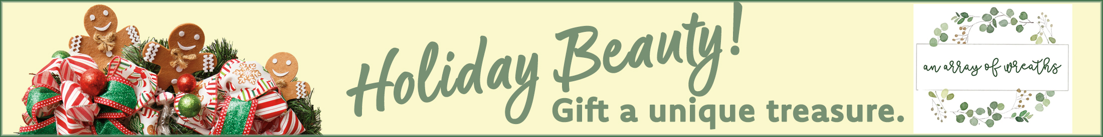 Image of An Array of Wreaths advertisement