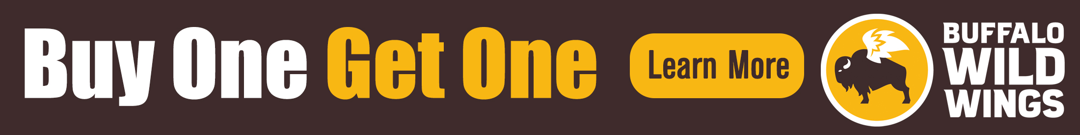 Image of Buffalo Wild Wings Buy One Get One Special