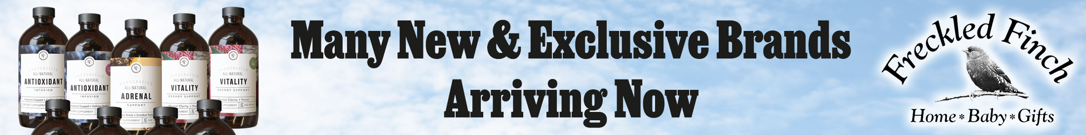 Image of Freckled Finch Advertisement