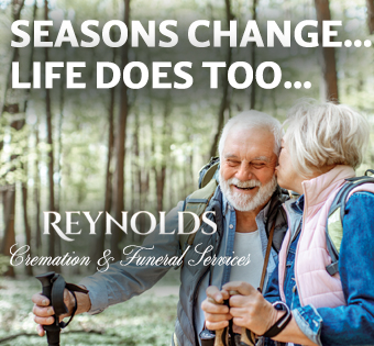 Image of Reynolds Funeral Service advertisement