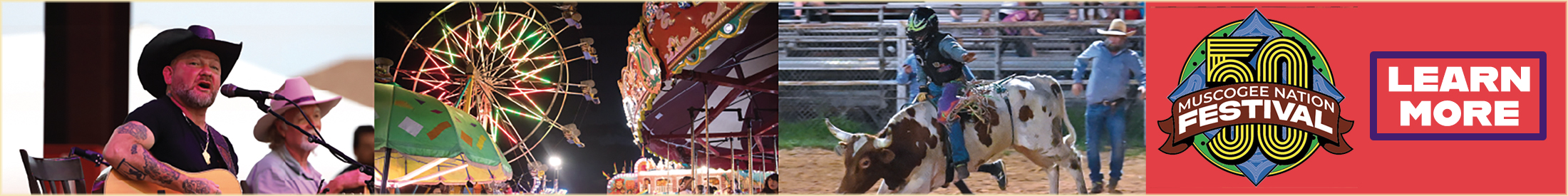 Image of Muscogee Nation Festival Advertisement