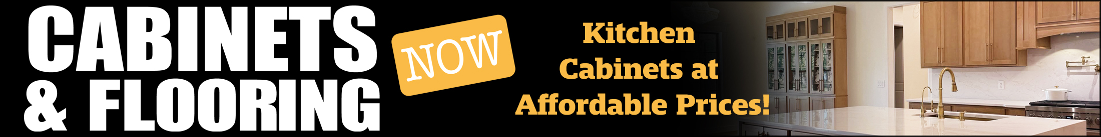 Image of Cabinets & Flooring Now Advertisement