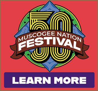 Image of Muscogee Nation Festival Advertisement