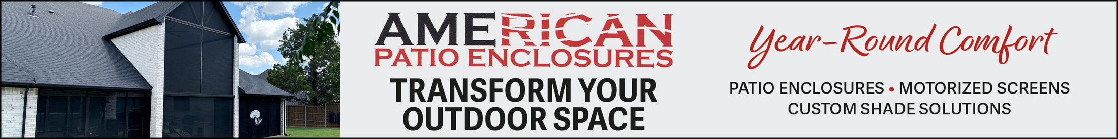 Image of American Patio Enclosures Advertisement