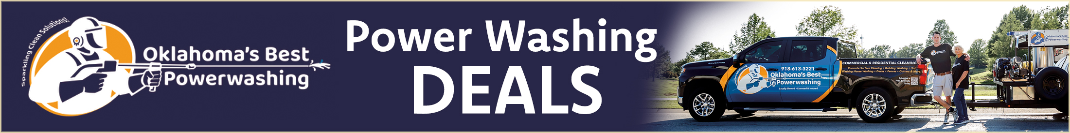 Image of OK Power washing Advertisement