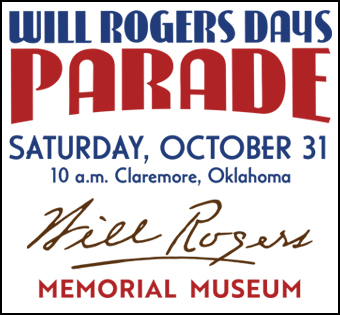 Image of Will Rogers Days Parade advertisement