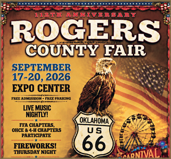 Image of Rogers County Fair Advertisement Image of Rogers County Fair Advertisement