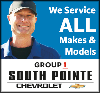 Image of Group 1 South Pointe Chevrolet advertisement
