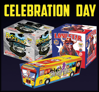 Image of Celebration Day Fireworks Advertisement