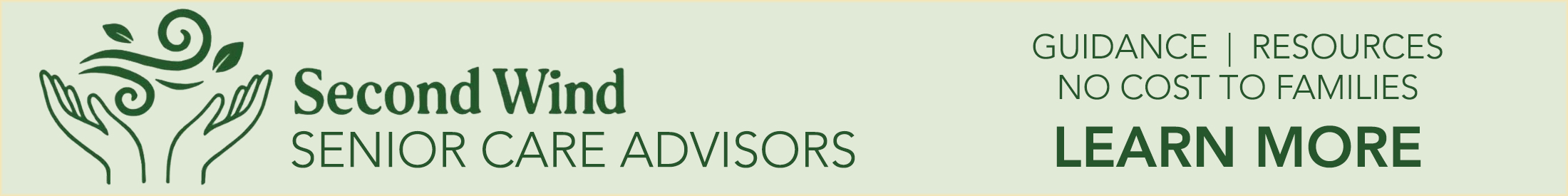 Image of Second Wind Senior Care Advisors advertisement Image of Second Wind Senior Care Advisors advertisement