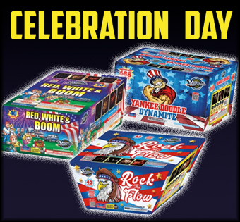 Image of Celebration Day Fireworks Advertisement